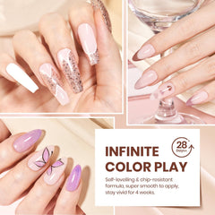 Beetles Gel Polish long-lasting formula provides durable color with natural shine.