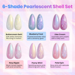 Beetles Pearl Glow shades add subtle shimmer to outfits.