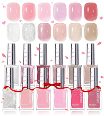 Beetles Gel Polish Set 12 Colors display for at-home manicures.