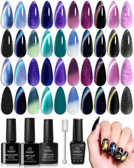 Beetles Stellar Mirage color-shift gel polish displaying dynamic hues for versatile looks