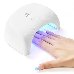 Beetles Gel Polish UV LED Nail Lamp front view showing compact design and fast curing