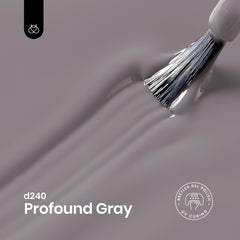 Beetles Gray Gel Nail Polish color swatches showing smooth coverage