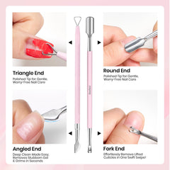Beetles Cuticle Trimmer with angled jaw for clean, controlled trims.