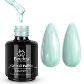 Beetles Mint Green Gel Polish bottle for at-home manicure with lasting shine