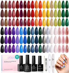 Beetles Mystic Wonderland kit with 36 colors for versatile at-home manicures.