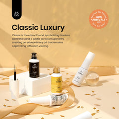 Beetles Nail Art Liner Set silver bottle highlighting reflective chrome details.