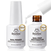 Beetles nail dehydrator bottle close-up, highlighting the 20ml capacity for salon use