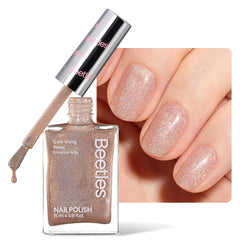 Beetles Nail Strengthener 2in1 bottle offers a fast-drying base coat for stronger nails.