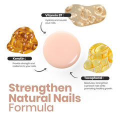 Beetles pink white shimmer dries in 1-2 minutes without UV lamp.
