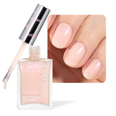 Beetles Nail Strengthener Concealer pink white shimmer adds color and gloss.