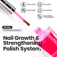 Beetles Neon Nail Polish Set orange shade adds bold summer flair