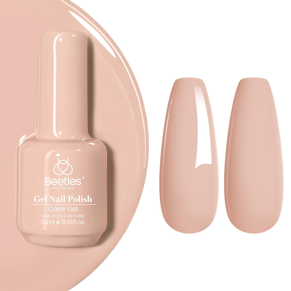 Beetles Gel Polish Skin Nude bottle for a chic, long-lasting manicure.