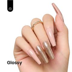 Beetles Nude Gel Polish D237 nail-art close-up for a smooth, salon-grade finish.