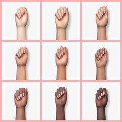 Beetles Nude Pink gel nail setup for art or French design