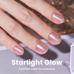 Beetles Pearl Nail Polish on nails conceals flaws and shines.