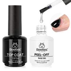 Beetles Peel Off Base Coat base layer for smooth foundation and easy removal