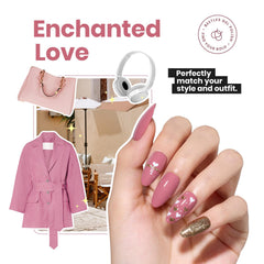 Beetles Pink Nail Polish ridge filler in dusty rose smooths ridges