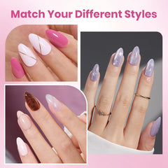 Beetles pre-etched half-matte extensions for natural look