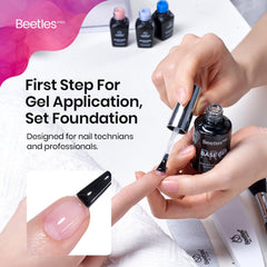 Beetles Pro Gel Base Coat long-lasting adhesion for nail color