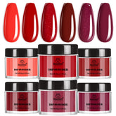 Beetles Red Dip Powder Kit cover shows an all-in-one manicure starter set for beginners.