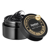 Beetles solid nail gel for tips—precise, clean placement with thick texture.
