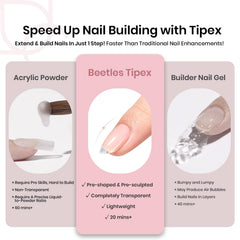 Beetles Tipex pre-filed base for seamless fit and faster application