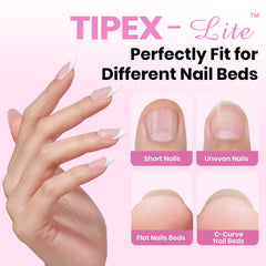 Beetles Tipex Lite apex tips close-up shows built-in strength and precision