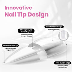 Beetles Tipex Lite at-home salon-strength system for durability