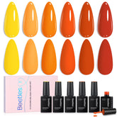 Beetles Twilight Warmth yellow shade for sunny daily nails, great for everyday looks