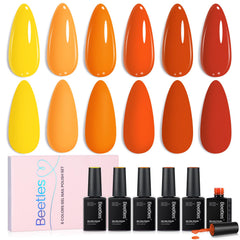 Beetles Twilight Warmth yellow shade for sunny daily nails, great for everyday looks