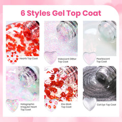 Beetles cat eye top coat creates depth with holographic sparkle