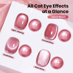 Beetles Velvet Bloom Pink Cat Eye gloss with long-lasting shine
