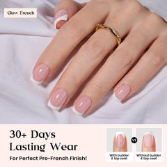 Beetles X Press Plus builder top coat adds strength and shine