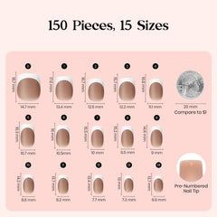 Beetles X Press Plus 15 sizes clearly labeled 0-14 for a perfect fit