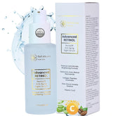 BeFabLuxx Advanced Retinol Night Serum bottle focusing on hydration and firming benefits