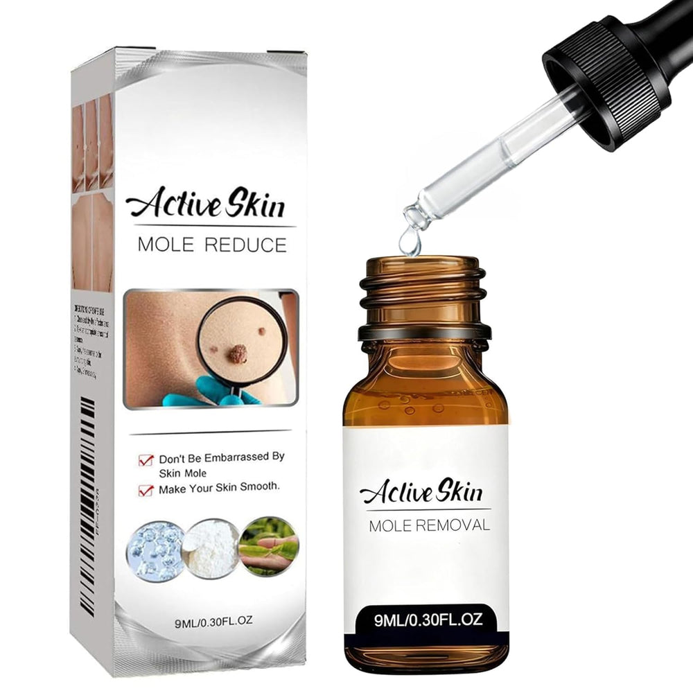 Befada Skin Mole Remover targets facial and body spots with a precise dropper.