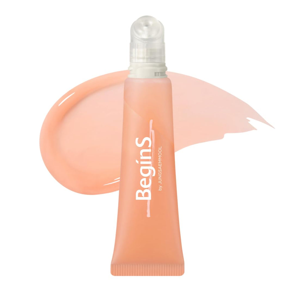BeginS Lip Care Color Oil Pure Coral bottle with hydrating tint