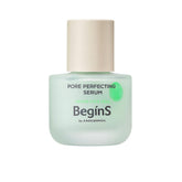 BeginS by JungsaemMool bottle pour shows premium serum flow for pore care.