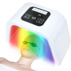 BEICNWOD Light Mask on face-neck-body demonstrates versatile at-home skincare.