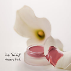Texture closeup shows silky, melt-in formula.