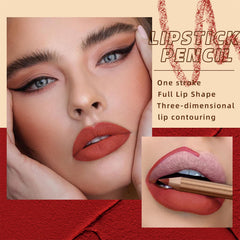 Bekoeen lip liner outlining lips for precise definition and shaping.