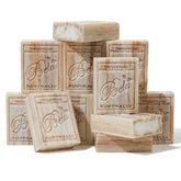 BELA Sandalwood Soap pack of 12, long-lasting luxury bar for daily cleansing.