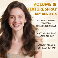 BELEZALIB mist applied at roots for lift and fullness.