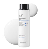 belif Niacinamide Hydrating Toner bottle promotes fresh skin prep