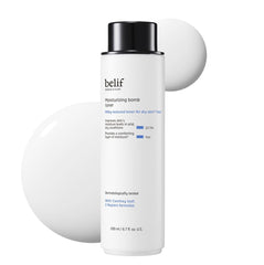 belif Niacinamide Hydrating Toner bottle promotes fresh skin prep