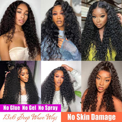 Beliself pre-plucked bleached knots create a natural scalp vibe and hairline.
