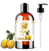 Bella Terra Oils marula oil bottle for radiant skin and hair