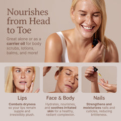 Bella Terra Oils Argan Oil skin hydration promotes softness and suppleness.