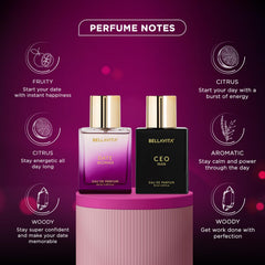 Bella Vita Luxury Date Woman 50ml bottle for romantic evenings