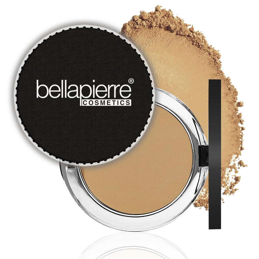 Bellapierre compact mineral foundation with SPF15 for on-the-go coverage.